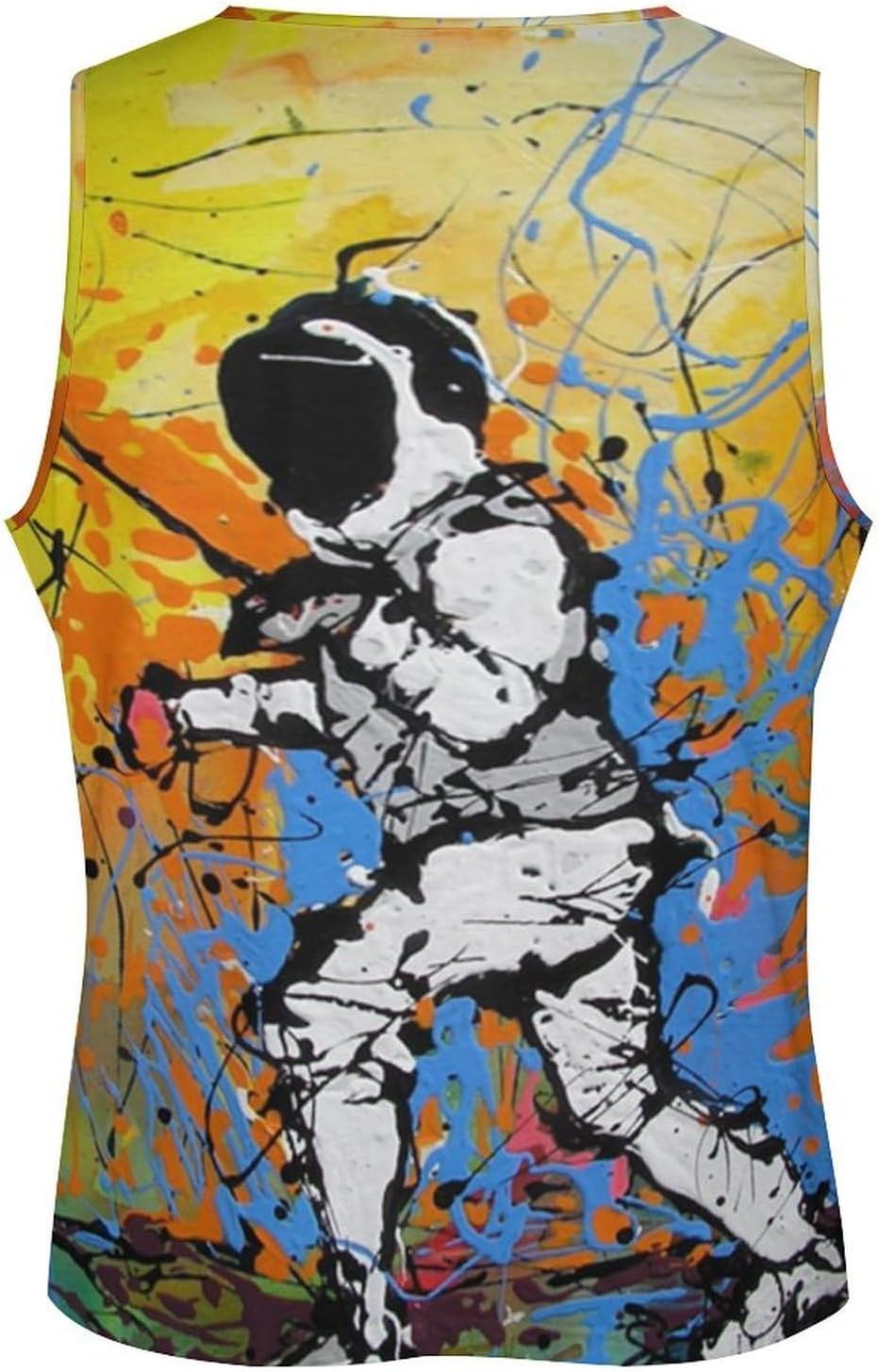 Novelty Fencing Mens Tank Tops Sleeveless Muscle Shirts Beach Casual Gym Shirt Vest Tee Tops