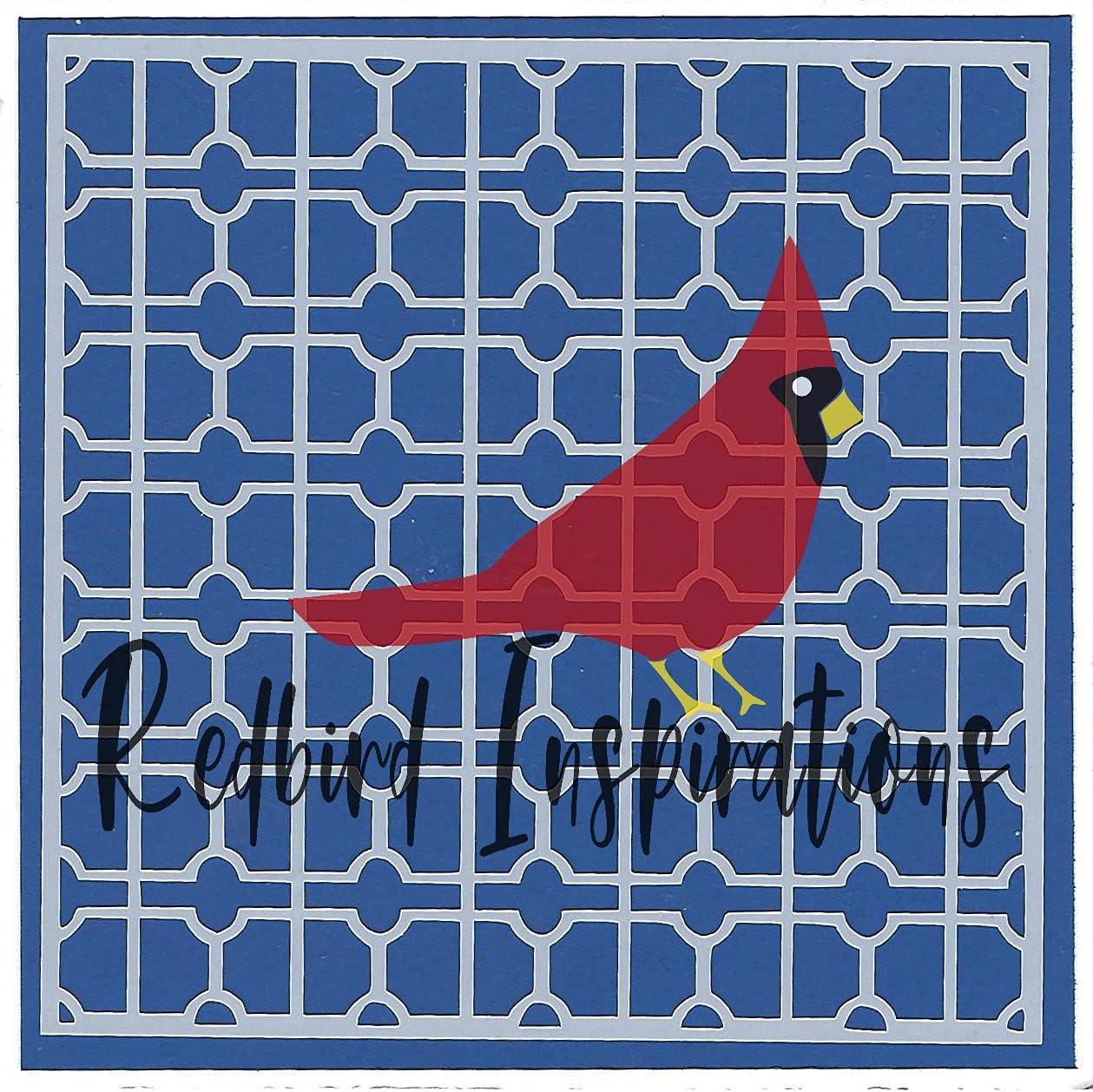 Redbird Inspirations Original Stencil, 6x6 Inch, Victorian