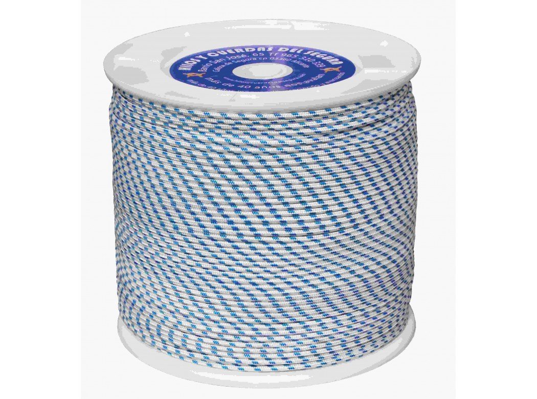Fili e corde del Segura 4126050400 – Cord. polipropilene intrecciato 5 mm 400 mts Blu