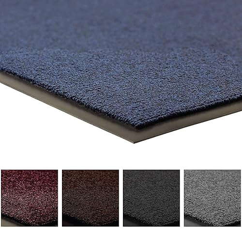 Miniatura 7 de Alfombra de entrada Ovation 141 de NoTrax, para pasillos principales, internos y áreas de mucho tráfico, Azul, 1