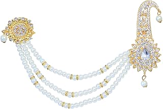 PRIYAKANT SAFAWALA Groom Brooch Elevate Your Safa, Pagdi, Pheta, And Turban in Wedding With Exquisite Style Regular Brooch...