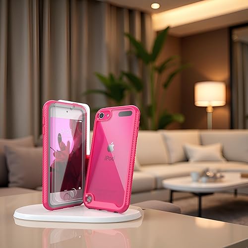 Miniatura 4 de IDYStar - Funda híbrida para iPhone 11 con protector de pantalla de vidrio templado, funda híbrida de prueba de caídas con soporte para tarjeta,