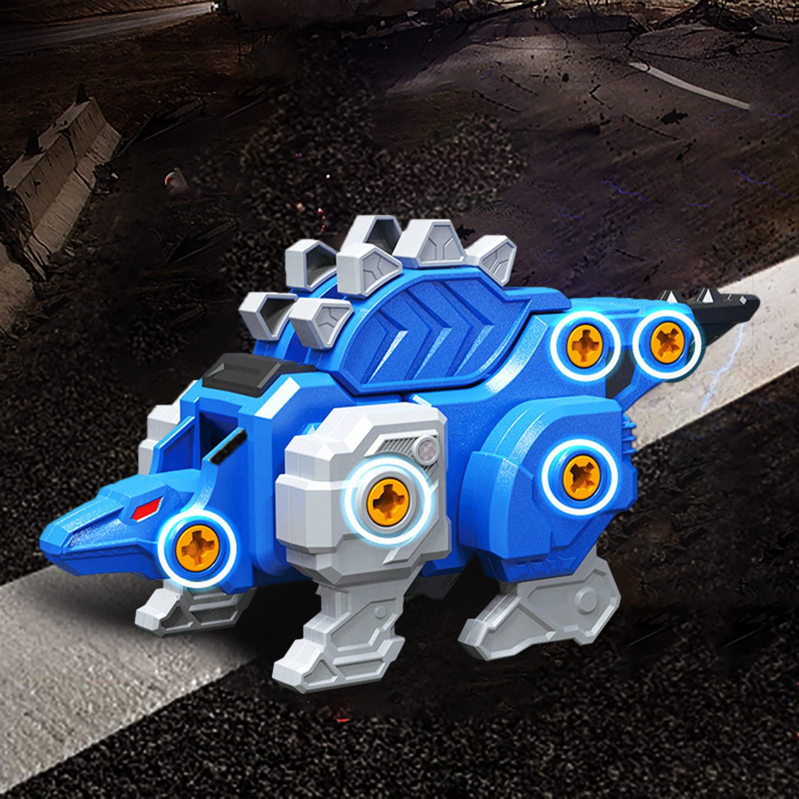 Amazon.co.jp: 教育折り紙 変形ロボット 恐竜 ヤモンド 組み立てと分解