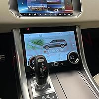Vista 3 de Pantalla táctil LCD de 10 pulgadas, aire acondicionado, control de clima, panel de CA para Land Rover Range Rover Sport L494 2013-2017, versión