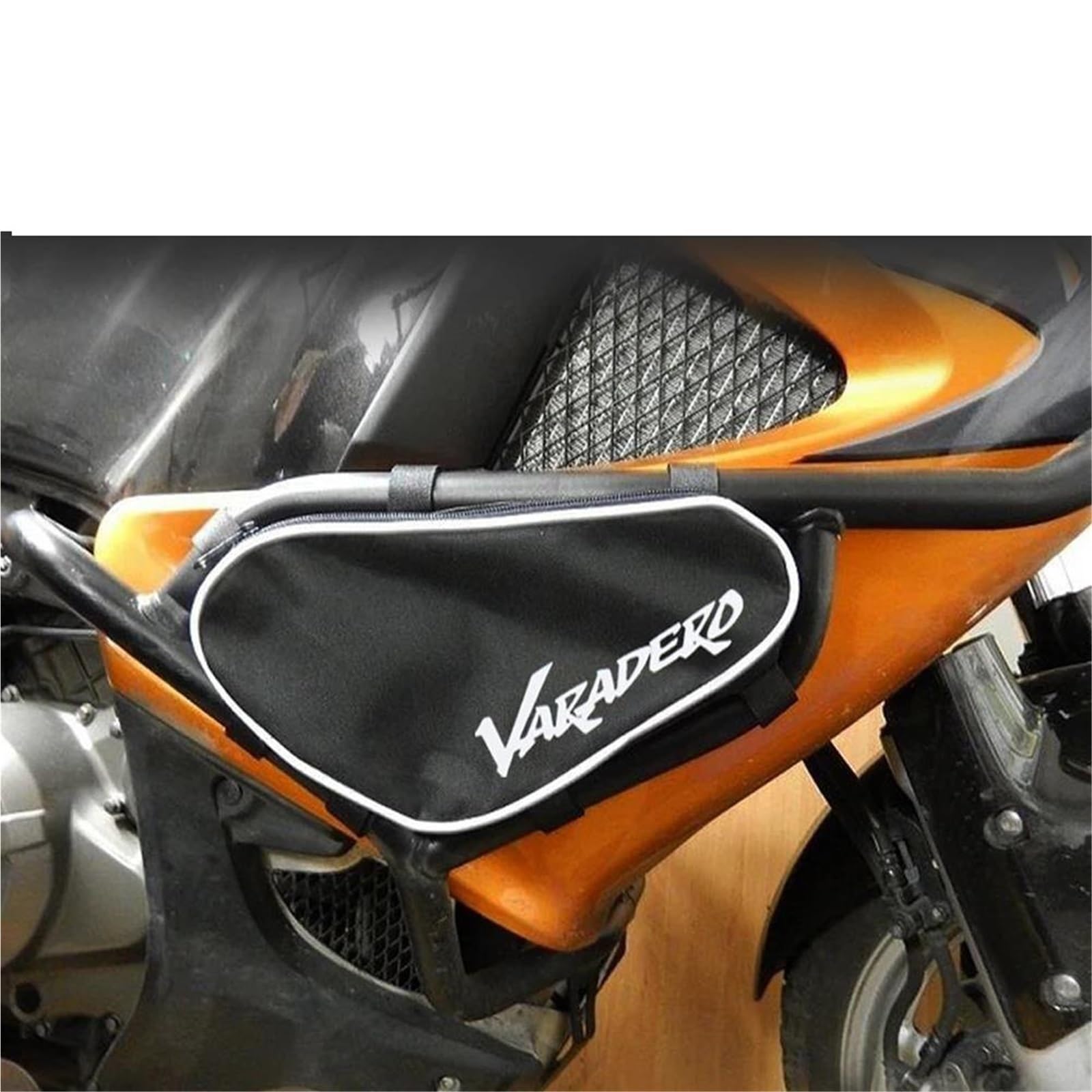 Générique Sacoches De Protection pour Cadre Moto pour XL 1000 Varadero XL1000 2007-2013, Sac Rangement pour Outils Réparation, Étanche Sacoches Selle Sac Voyage