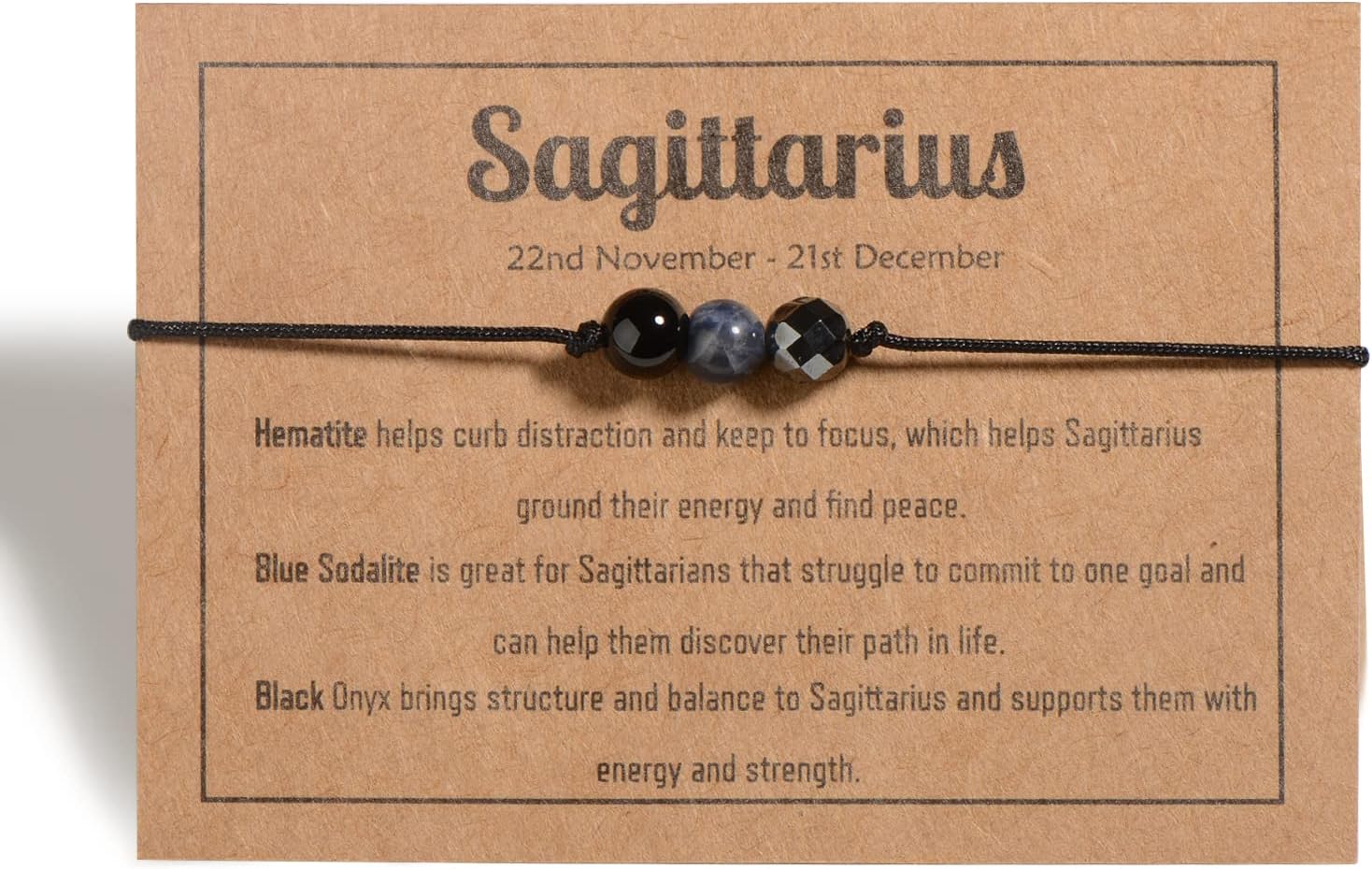 Zodiac Bracelets for Women Men, 6mm Natural Stone Horoscope Bracelets Healing Gemstone Crystals Zodiac Gifts
