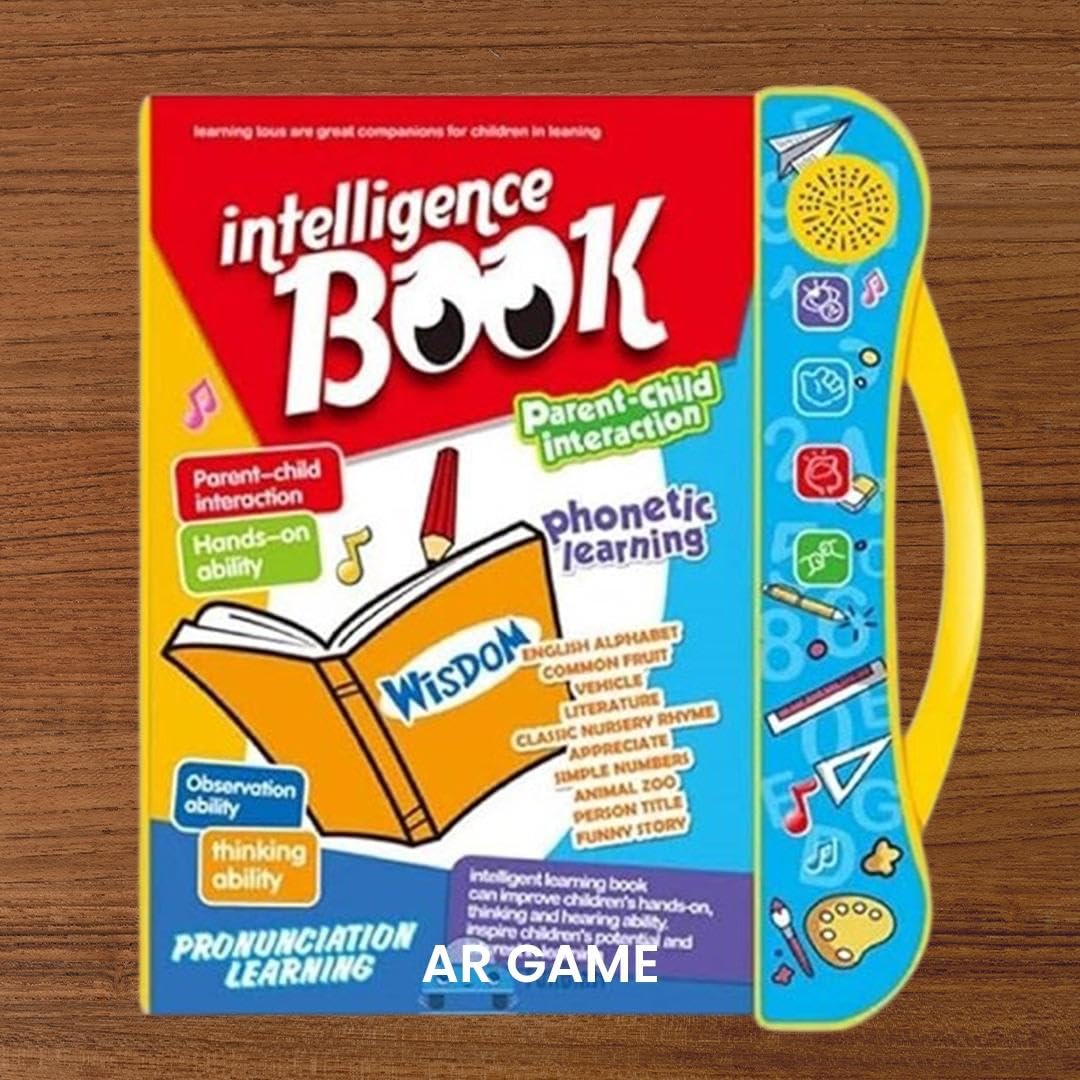 “AR Toys & Games Store Musical Intelligence Learning E-Book for Kids - Interactive Touch Educational Toy with Alphabets, Numbers, Shapes & Phonics for Toddlers (Ages 2-7)" 4