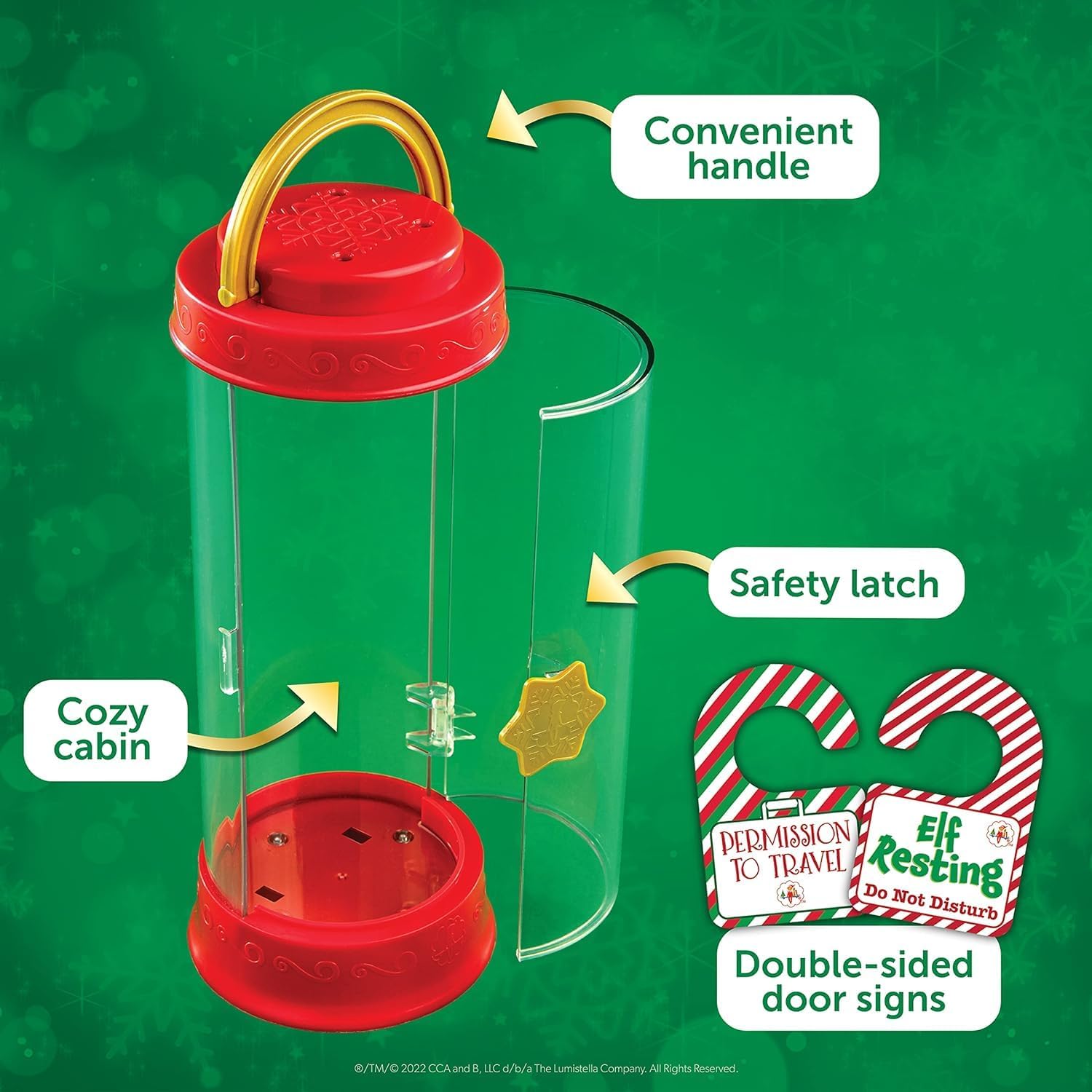 The Elf on the Shelf Christmas Tradition Box Set with Elf (Blue Eyed Boy), Story Book and Scout Carrier (Multi-Item Bundle) image 3