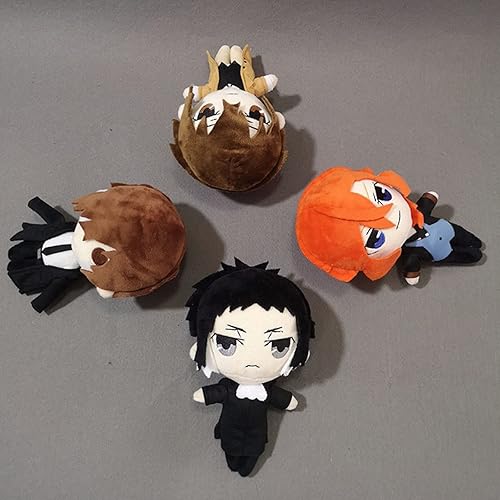 Miniatura 5 de BSD - Muñeco de peluche de anime, suave, figura de dibujos animados, juguetes, cojines, almohadas, regalos de 7.8 pulgadas