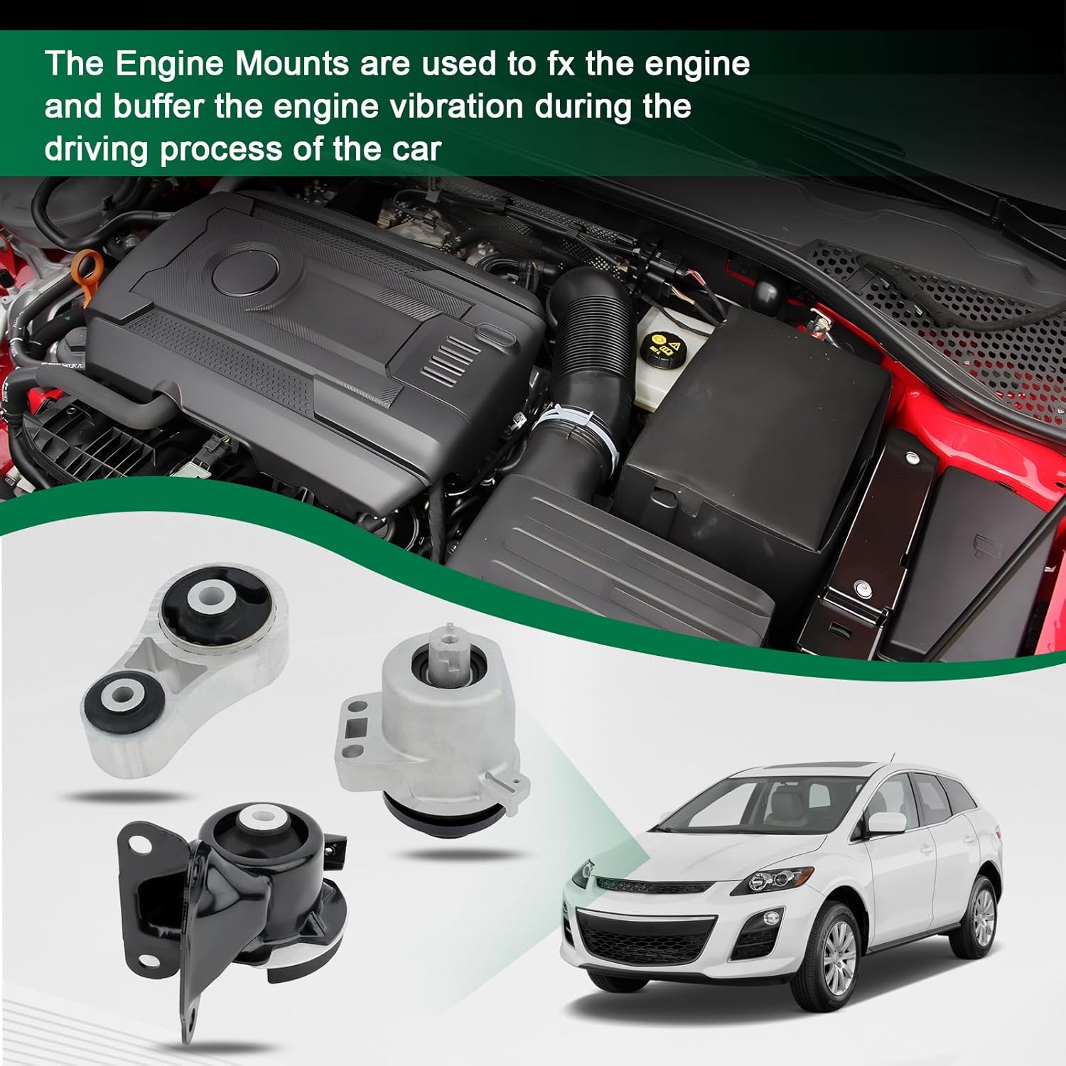 Engine Mount fit for 2007-2012 for Mazda CX-7