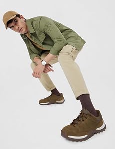 Buy Woodland Mens Gc 4366122 Yellow Sneaker - 6 UK (40 EU) (GC