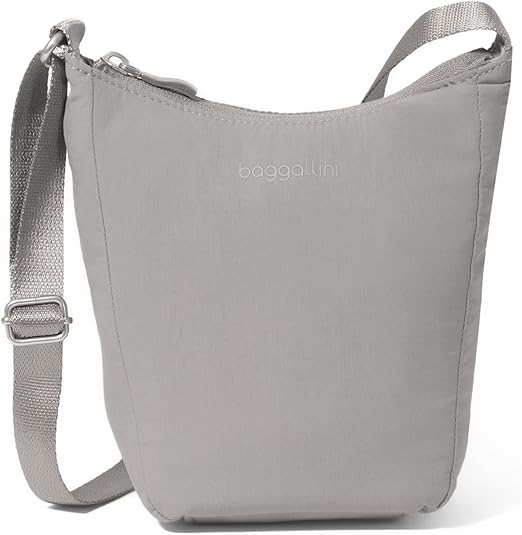 Baggallini Swift Mini Crossbody Bag for Women - 4.5x7 Small Travel Purse with Crossbody Strap and RFID