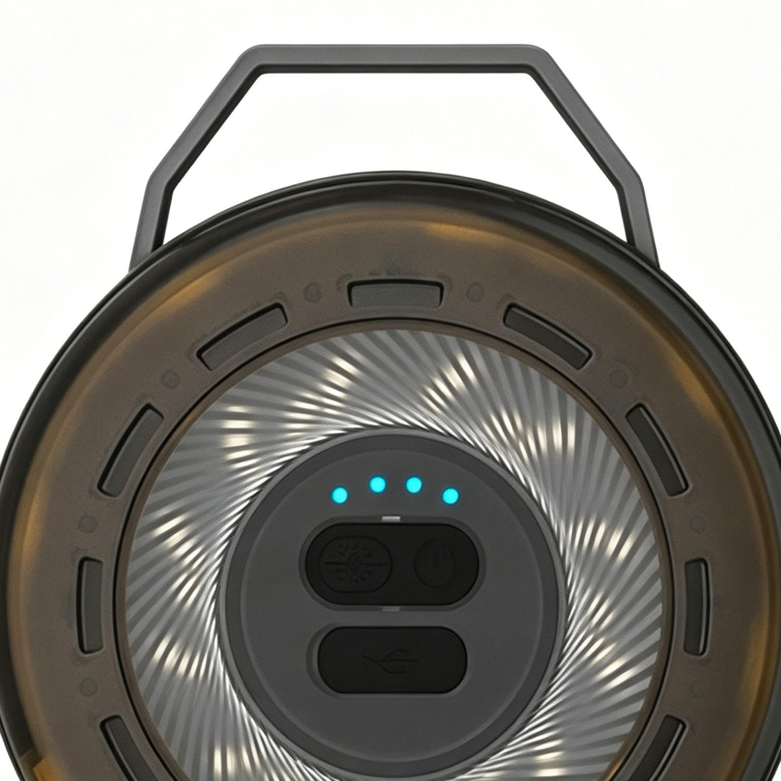 Guirlande lumineuse de tente de camping – 2000 mAh – Lampe féérique rechargeable avec 6 modes – Guirlande lumineuse rétractable pour terrasse, auvent, jardin, cour, pelouse, auvent