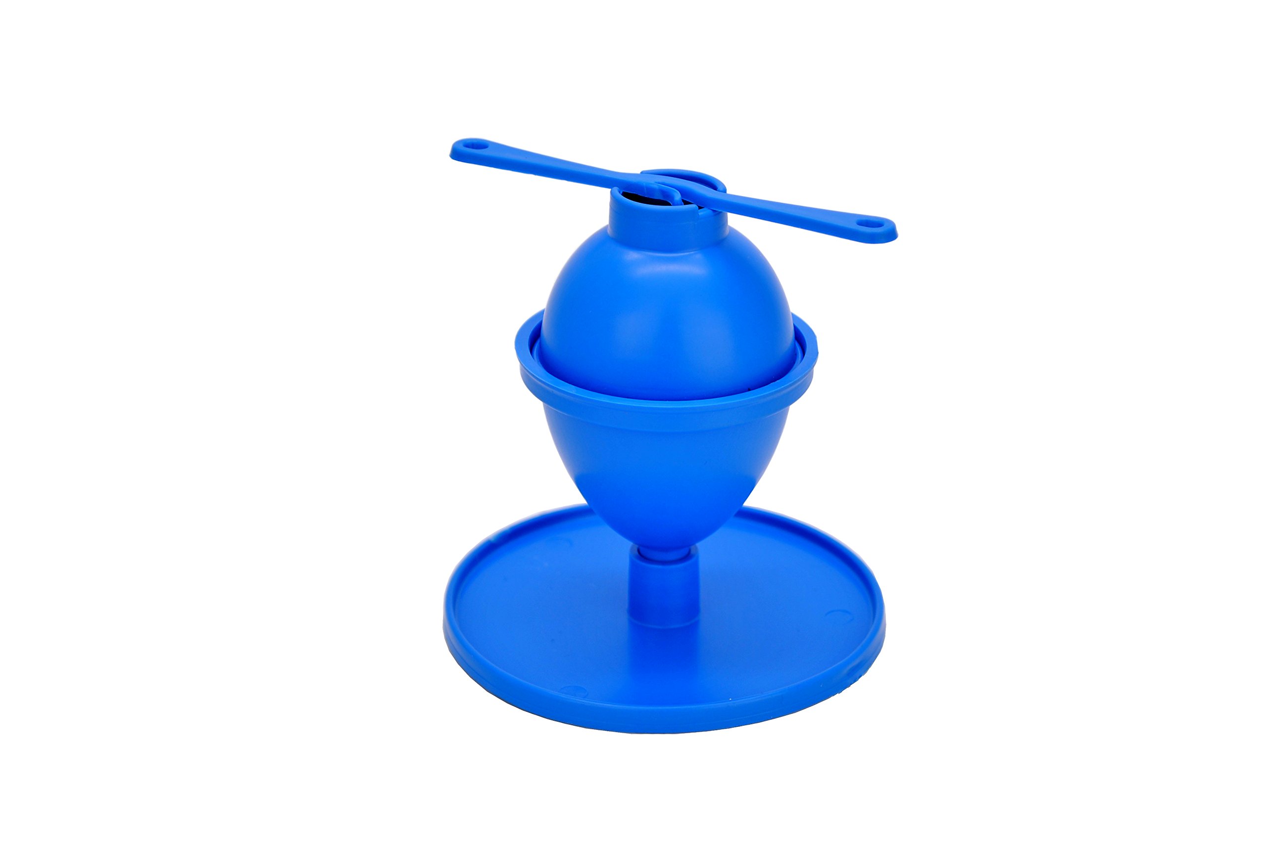 Proops Egg/Oval Shaped Candle Mould with Base/Stand, UK Made (S7643). Free UK Postage