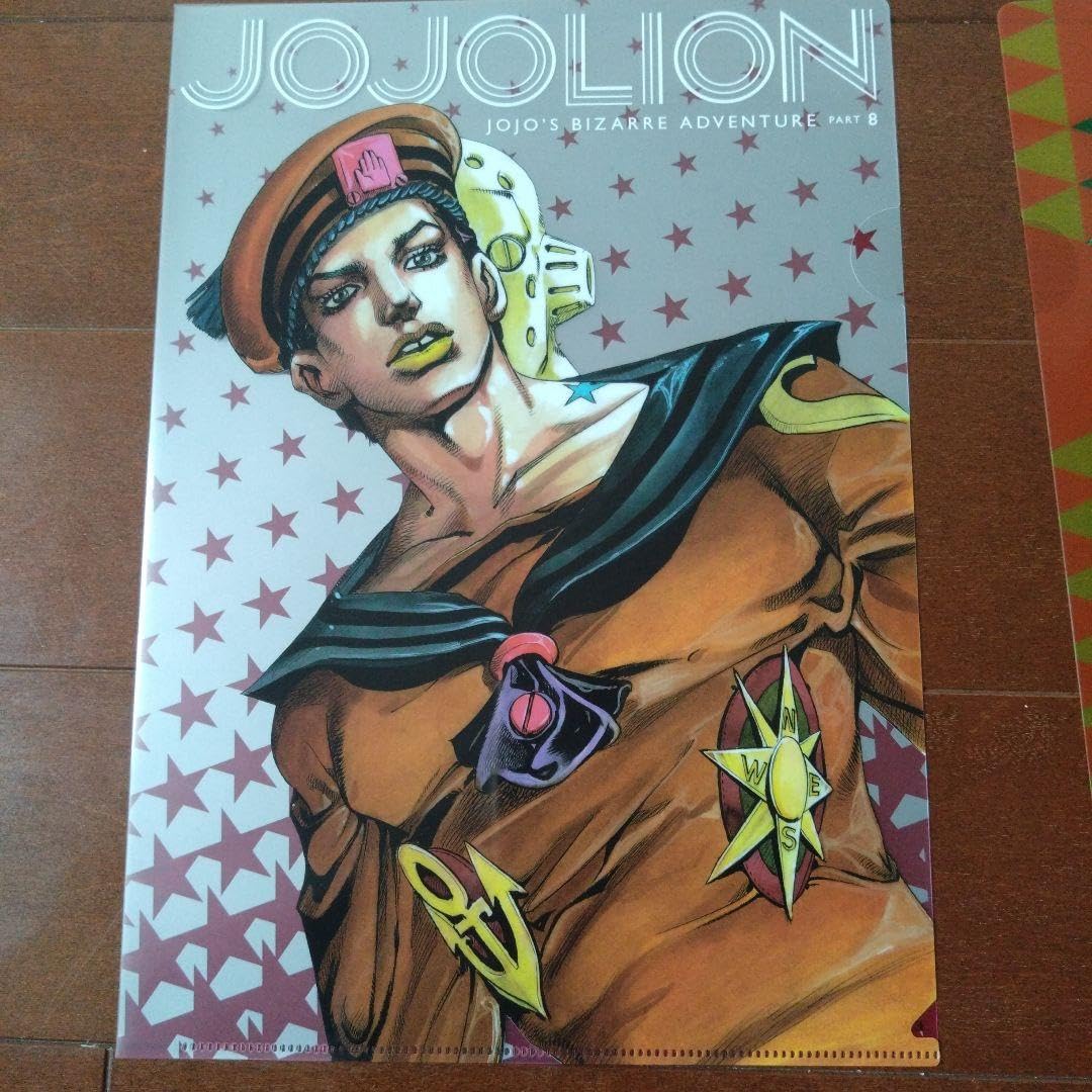 集英社 クリアファイル 2種セットＤ ジョジョ展 クリアファイル 東方仗助/東方定助 A4クリアファイル2種セットD