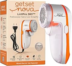 Nova Lint Remover for Clothes Fabric Cleaner Machine for Sweaters & Blankets Electric Shaver for Clothes Powerful Fabric Cleaner with Honeycomb Mesh LintPro 360™ 1 Year Warranty (LintPro)