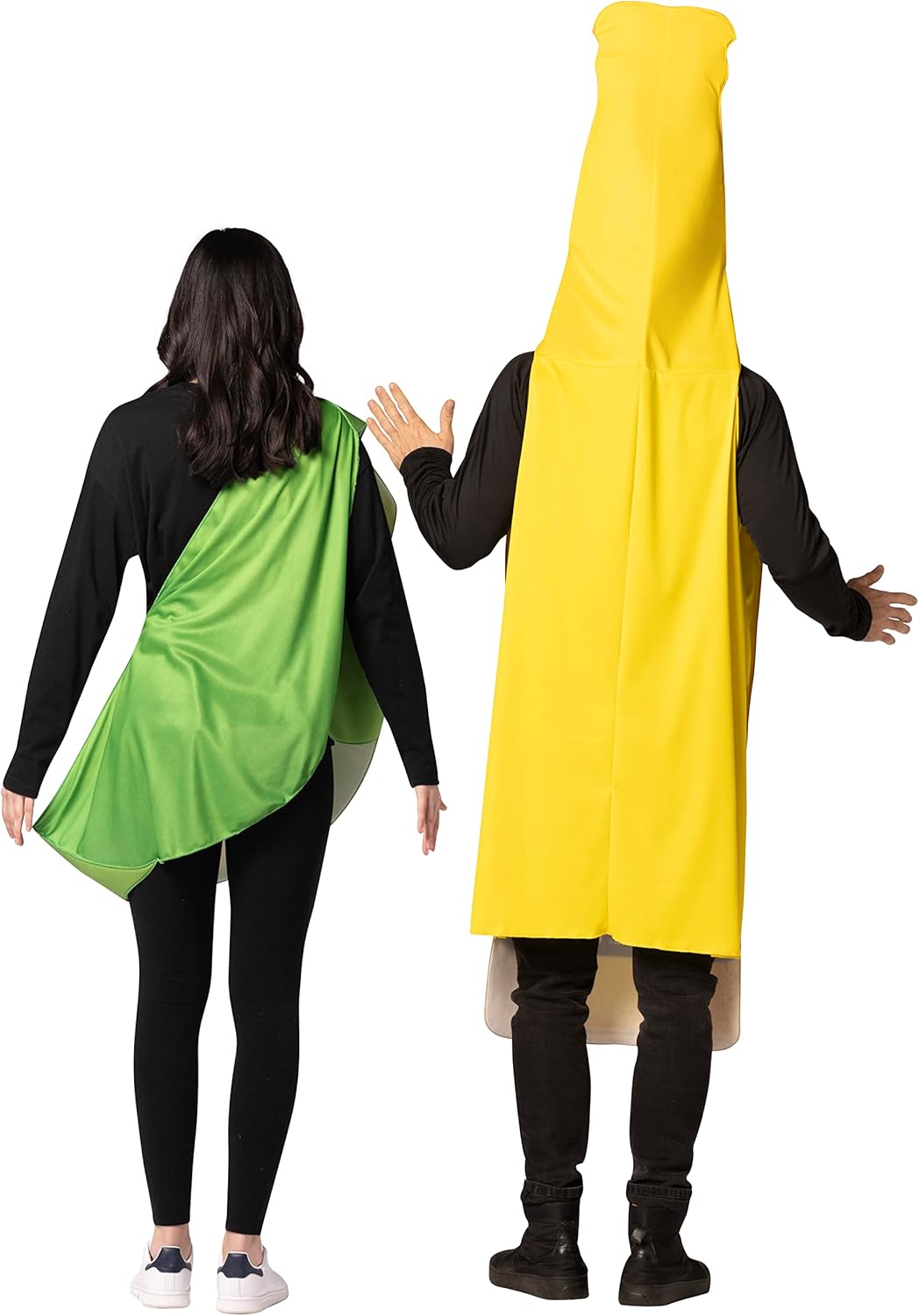 Rasta Imposta Corona Extra Beer Bottle and Ulitmate Lime Slice Couples Halloween Costume Cinco De Mayo Fits Men Women 21+ of age, Adult One Size - Image 3