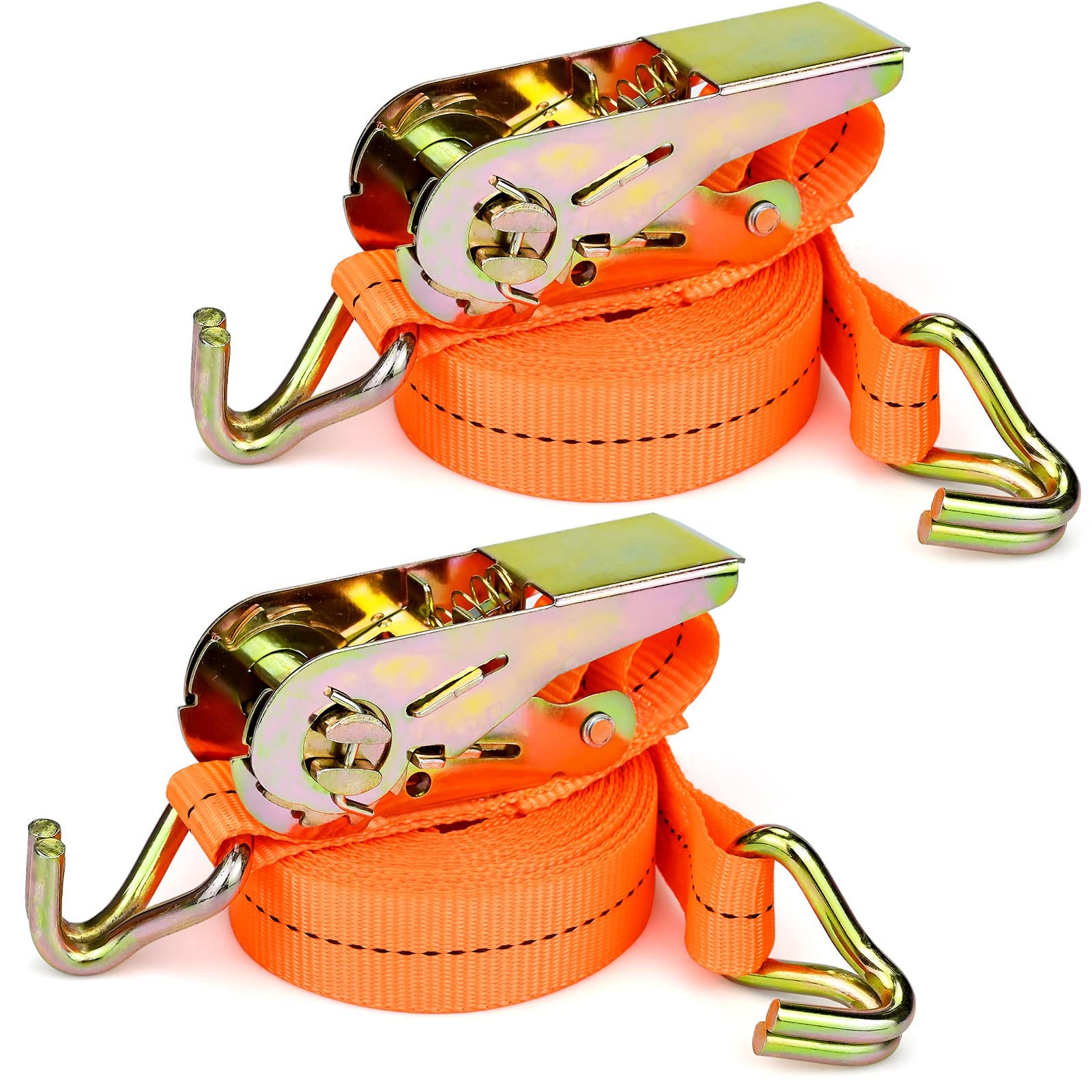 FASCIA DI ANCORAGGIO CINGHIA A CRICCHETTO TENDITORE 6m X 25mm 800 Kg S - Foto 7