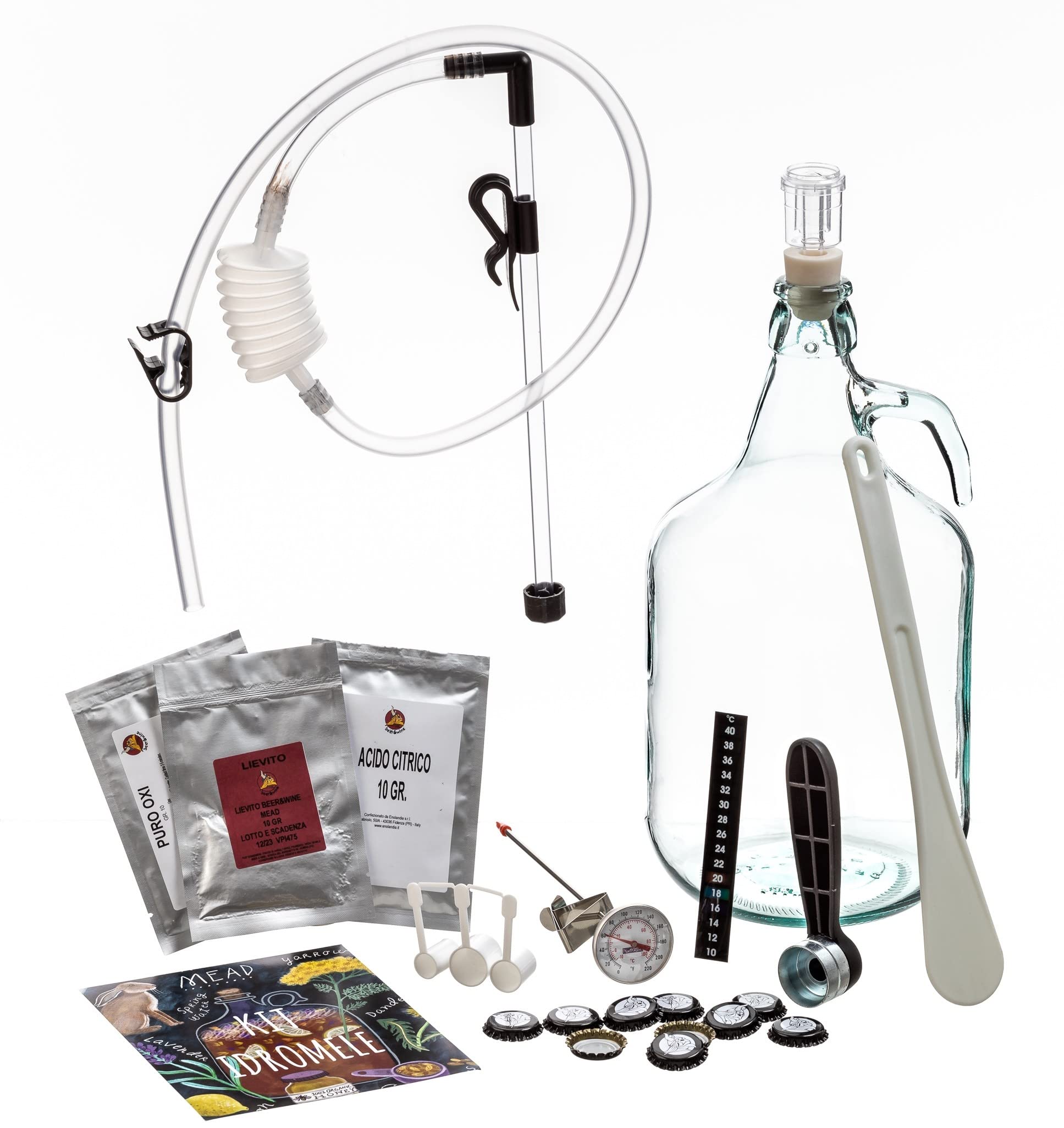 Beer & Wine Kit IDROMELE con Dama