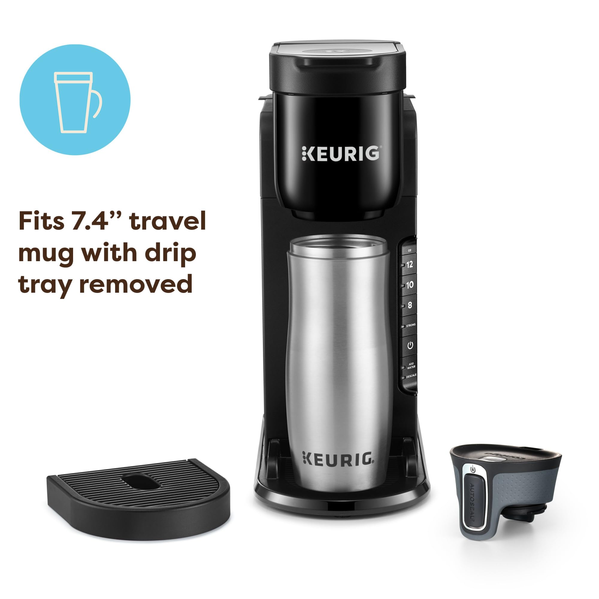 Black Single Serve K-Cup Pod Coffee Maker B699