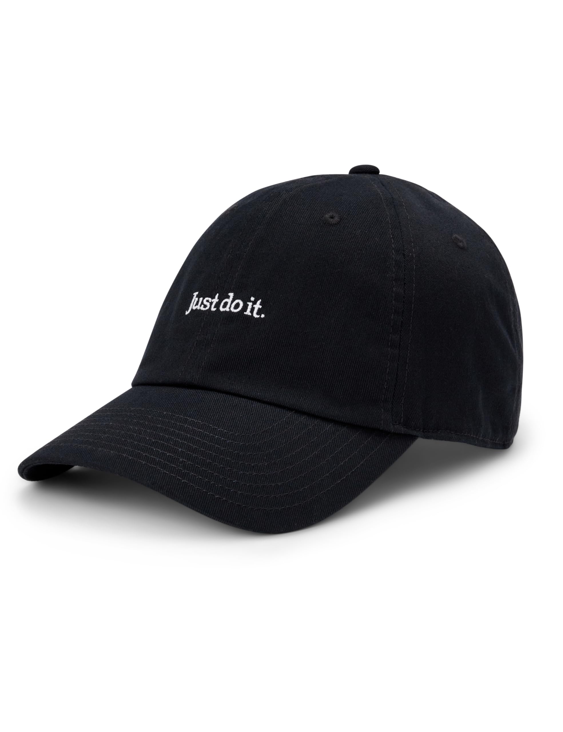 Nike Headwear U NK Club Cap U CB JDI L, Black/​White, FB5370-​010, L/​XL