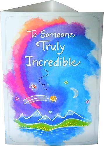 Miniatura 4 de Blue Mountain Arts Paquete de 2 tarjetas de agradecimiento, mensaje edificante para alguien en tu vida que es realmente increíble en todos los