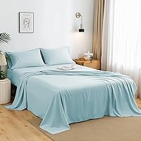 Vista 15 de HENGWEI - Juego de sábanas de satén, tamaño Cal King, 4 piezas sedosas con bolsillo profundo, juego de ropa de cama suave de lujo, transpirable