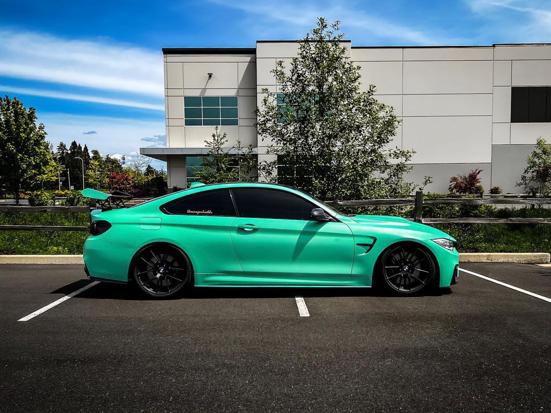 6Ft X 5Ft Vvivid Matte Metallic Miami Teal Premium Vinyl Wrap Film