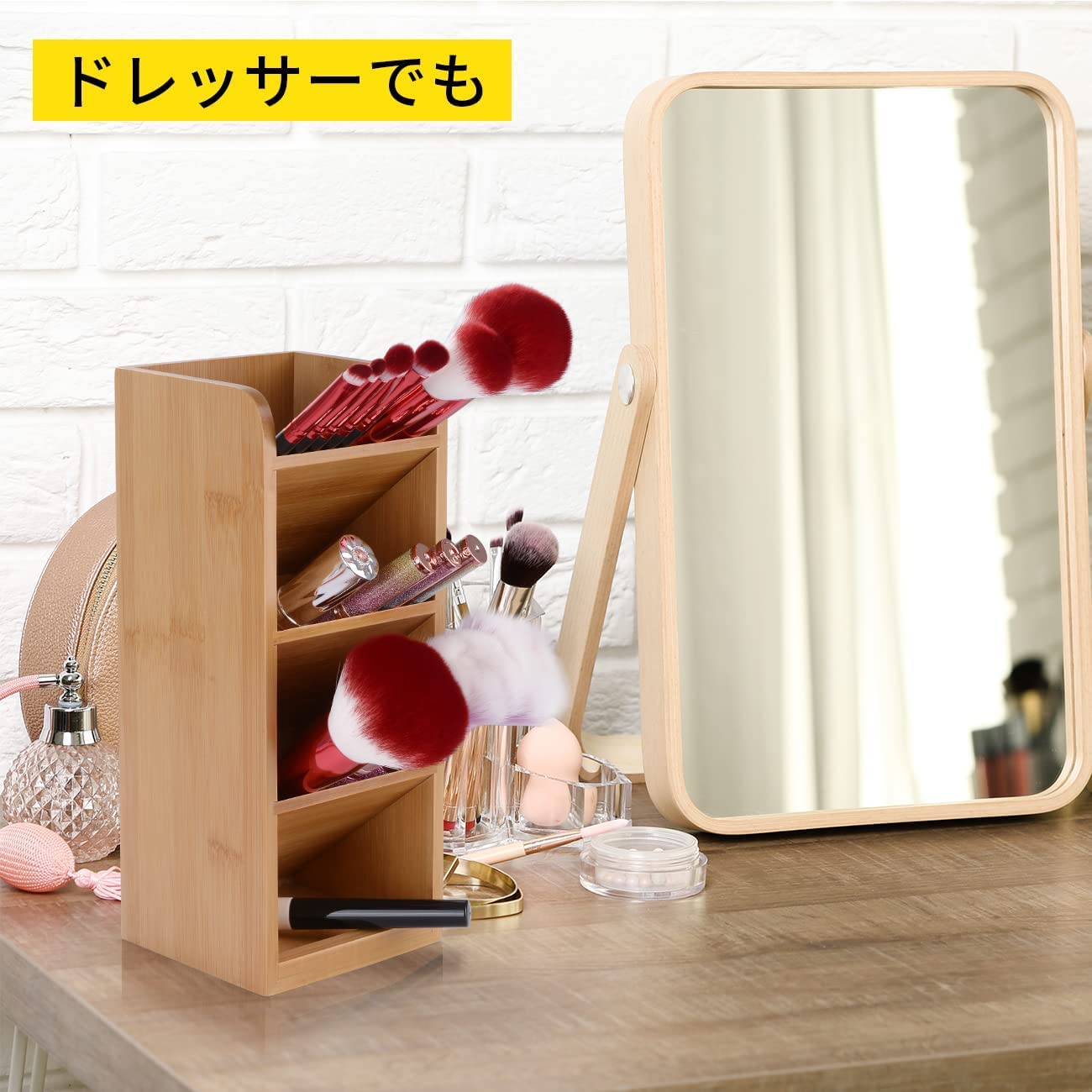 Amazon.co.jp: ぺんたて ペン立て 斜め ペンスタンド 卓上収納 デスク