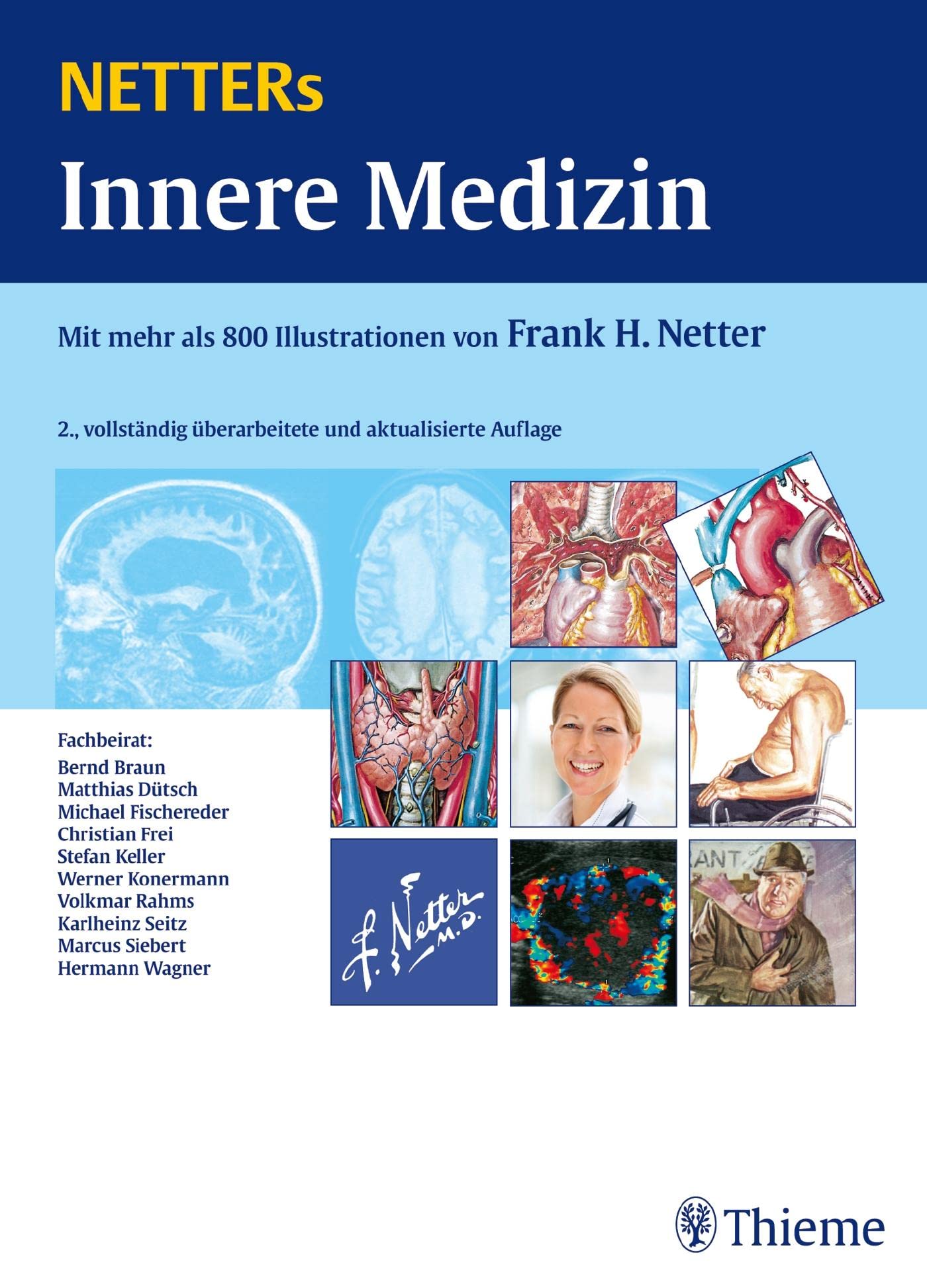 Netters Innere Medizin: Mit mehr als 800 Illustrationen von Frank H. Netter