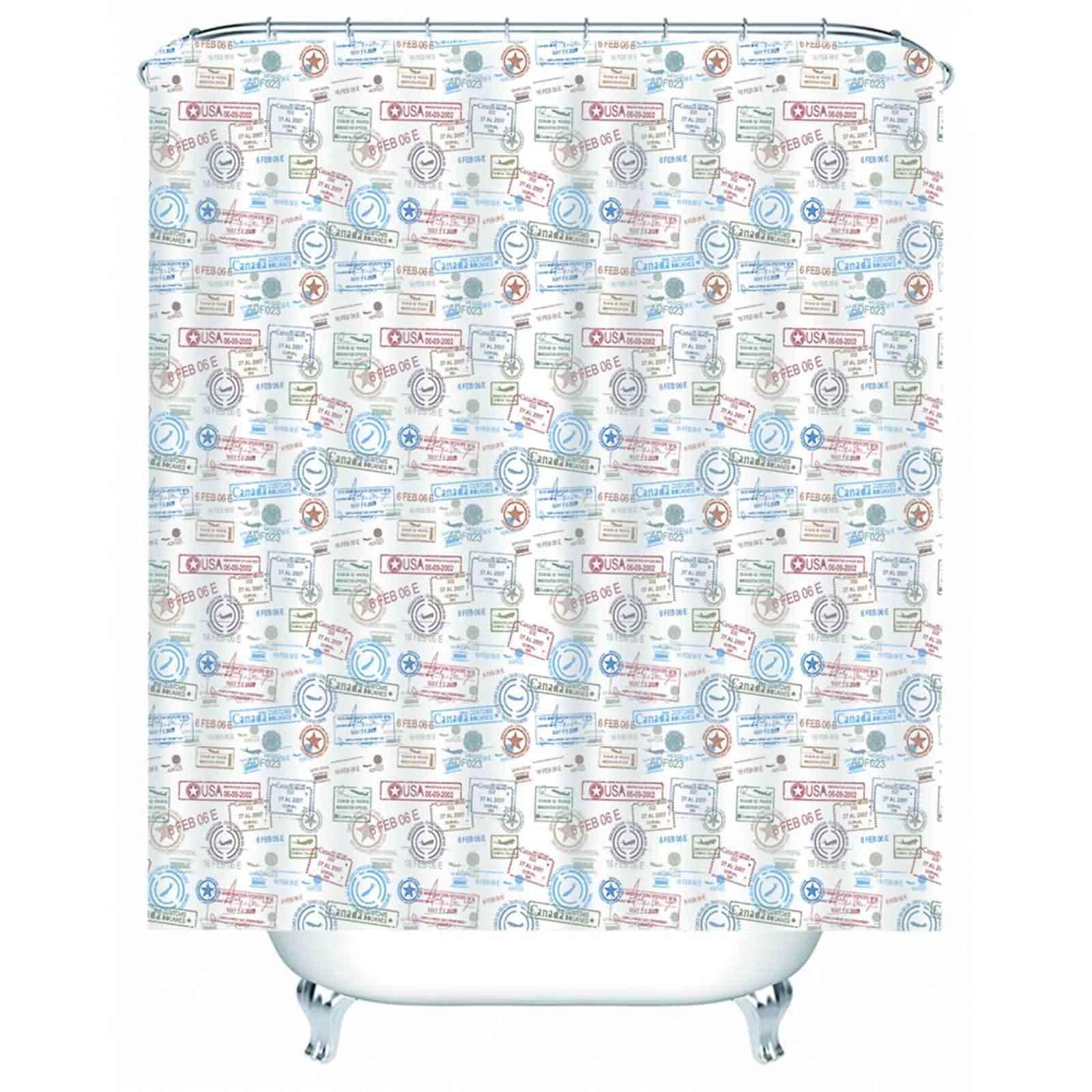 Rideau douche imperméable lavable pour éviter les fuites