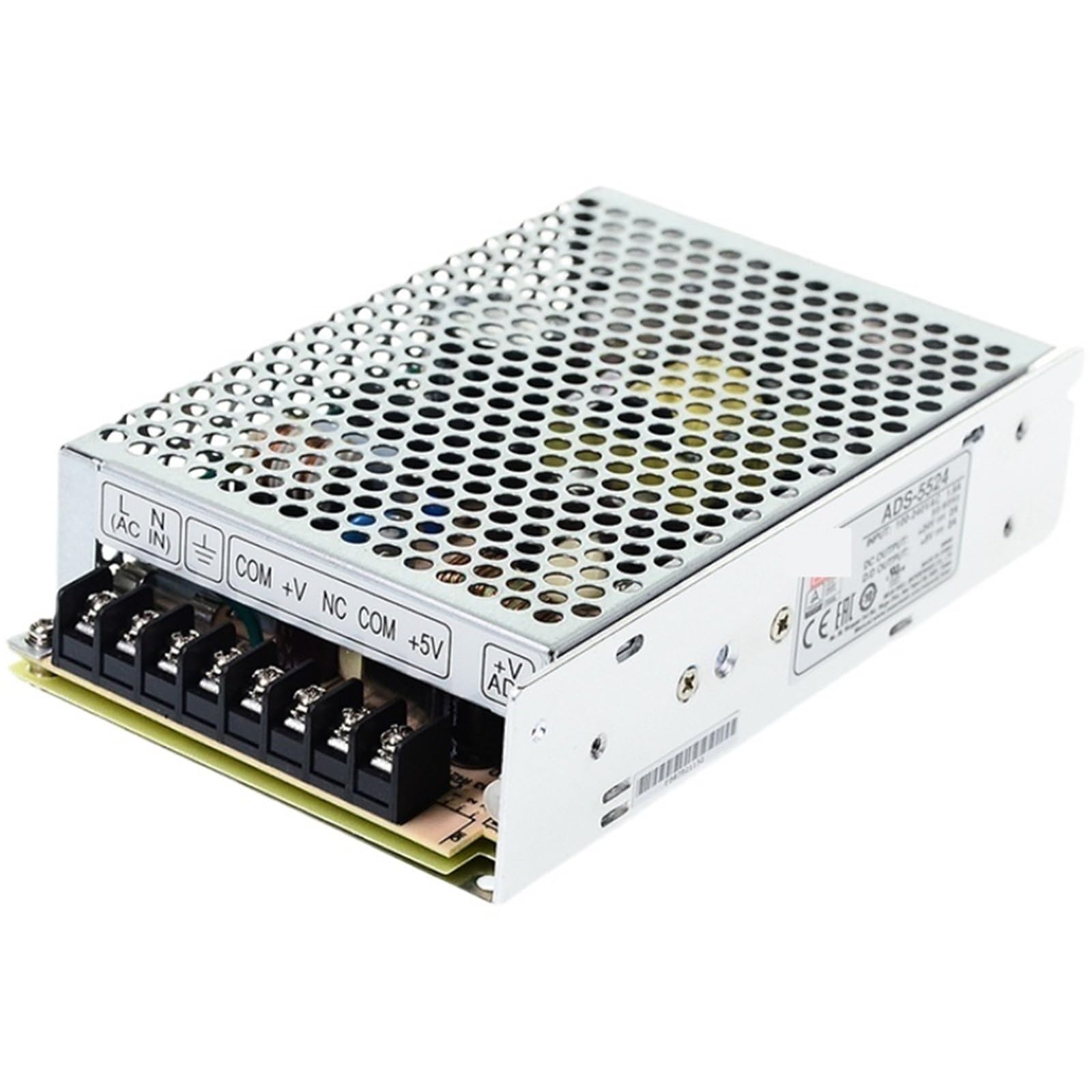 JJHQOKYNA 1pcs ADS-5512 ADS-5524 5V 12V 24V Industry or Battery Backup Systems Switching Power Supply(ADS-5512)
