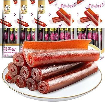 Amazon | Yoconty 果丹皮 山楂卷 150g*4袋 コクのあるフルーツ