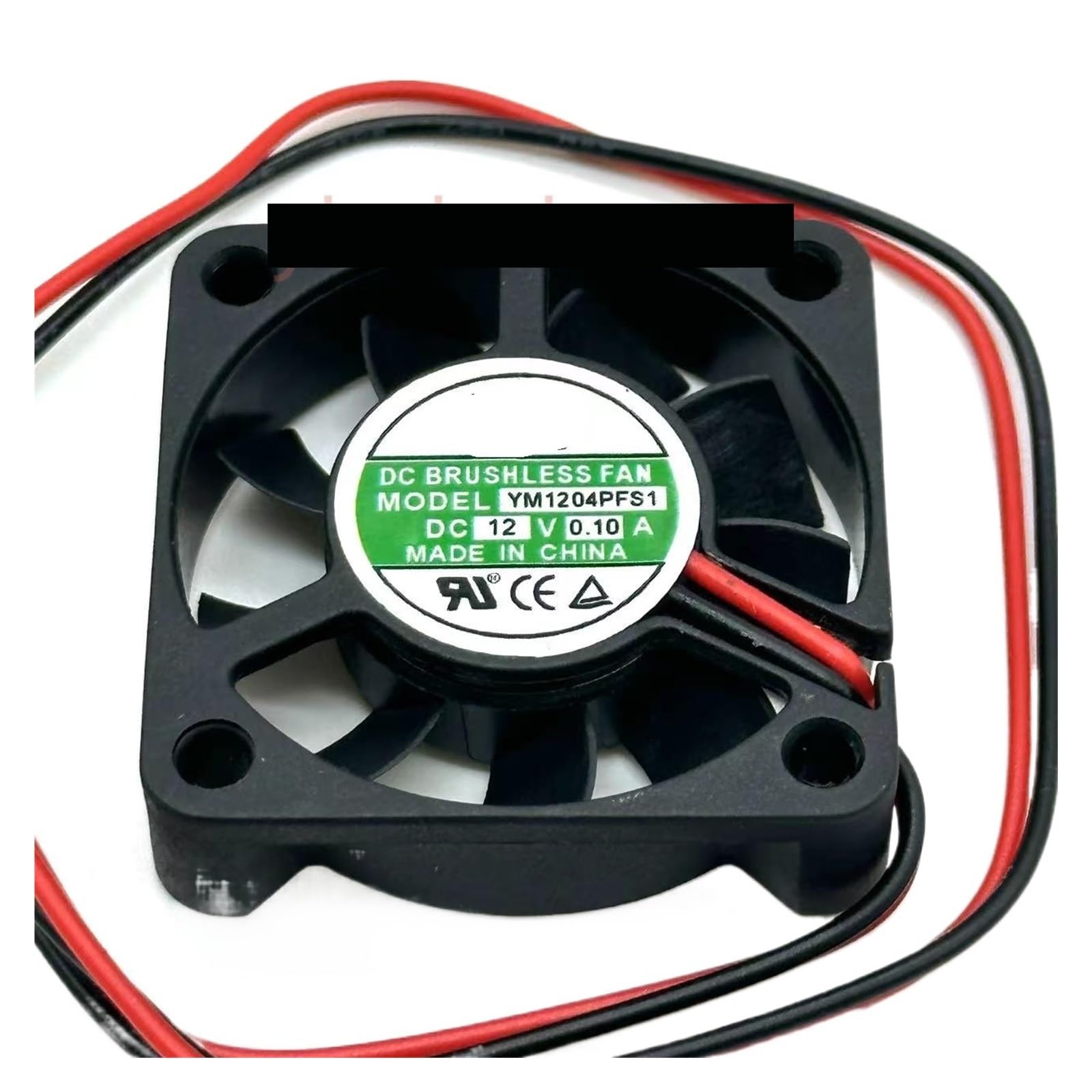 TPKMVGAP YM1204PFS1 DC 12V 0.1A 40x40x10mm 2-Wire Server Cooling Fan