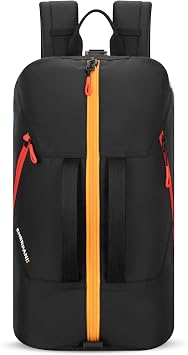 Sherpani Juno Expandable Travel Backpack for Women Chromatic | Casual Daypack with 15" Laptop Sleeve, Work Commuter Bag, Personal Item Carry Bag, Crossbody Strap NOT INCLUDED, Travel Gift