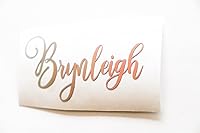 Vista 7 de Holographic Name Decal Sticker Vinyl Name Sticker For Tumbler Cups, Water bottle Stickers Personalized Wedding Party Favors, Car Stickers