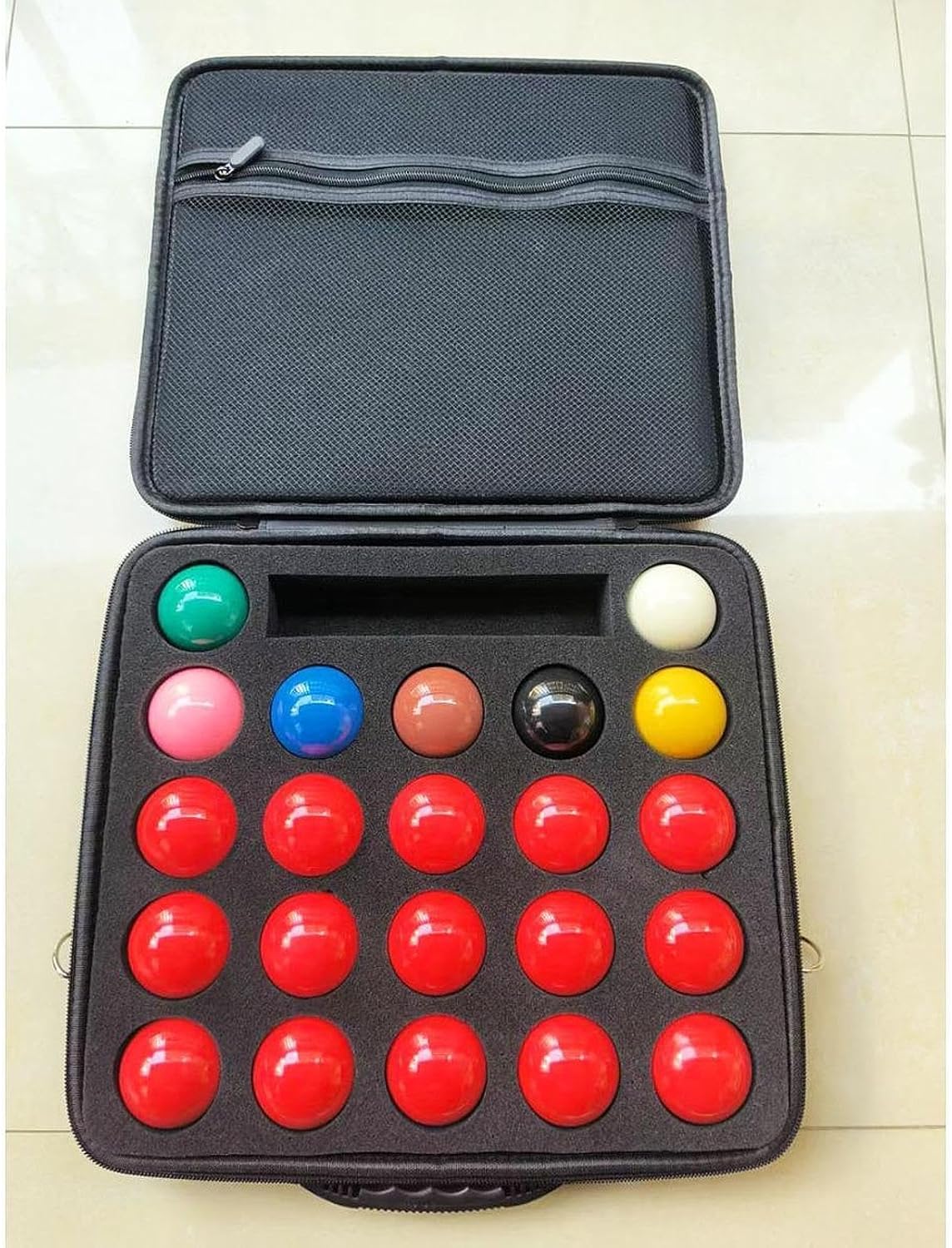 Pool Ball Carrying Case Billiard Storage Bag for Outdoor Sports Traveling