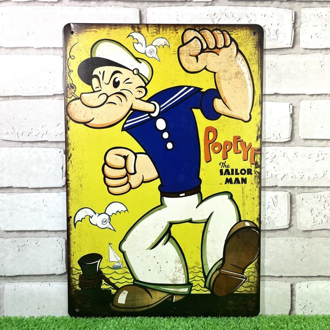 Amazon.co.jp: ポパイ Popeye アメキャラ アメコミ アメリカ雑貨