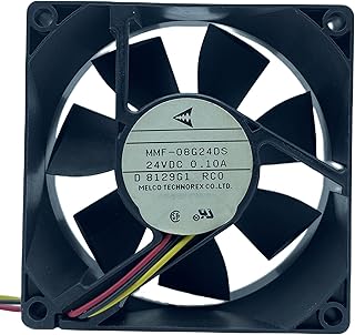 for MMF-08G24DS-RC0 24V 0.10A 80MM Fan - 8025 8CM 3-Wire Cooling Fan 80X80X25MM