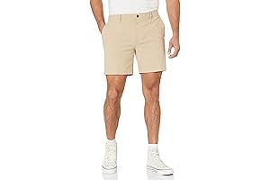 Amazon Essentials Men’s 7” Slim-Fit Lightweight Stretch Oxford Shorts (Previously Goodthreads)