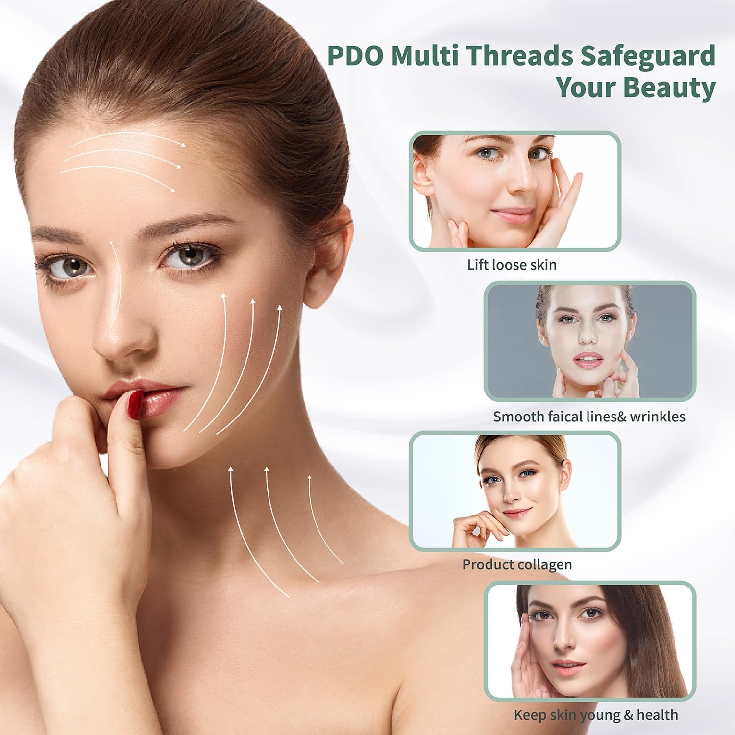 Pdo multifilo, punta smussata tipo L, 23G38MM, 20 pezzi