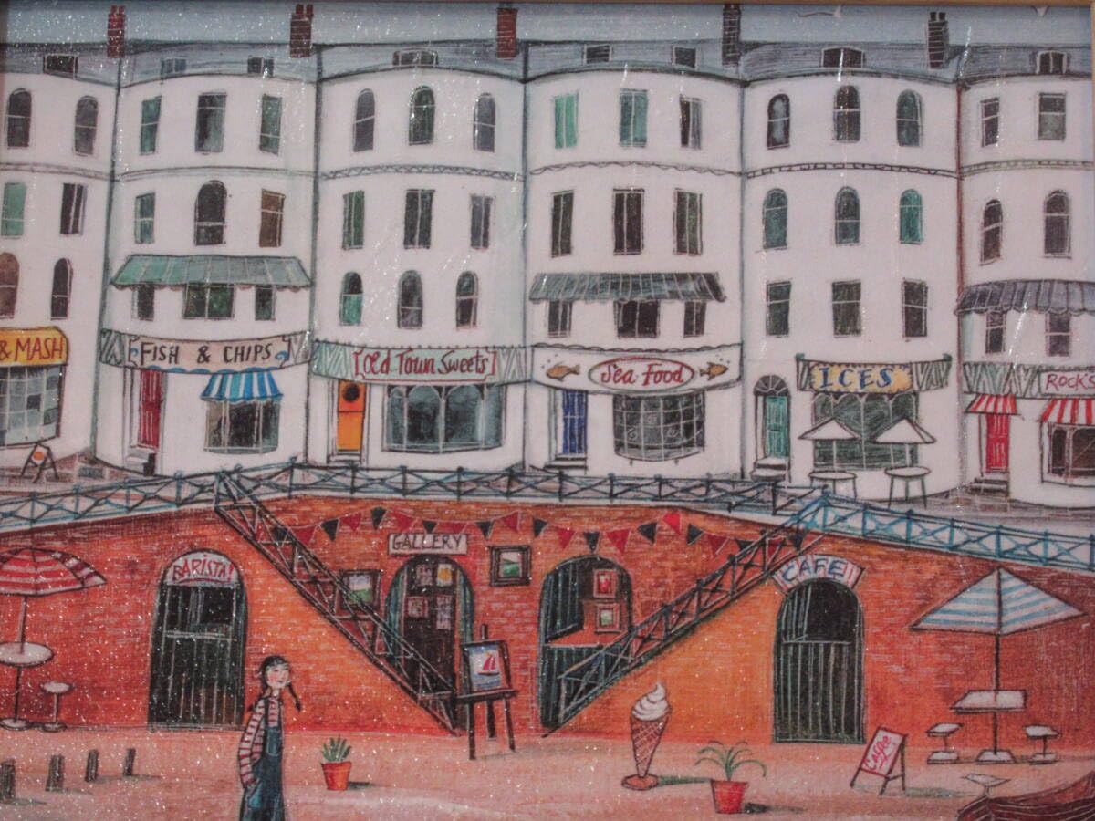 絵 軽量絵画☆ゲルアートフレーム・ジョー ラム「オールド ドッグ イン