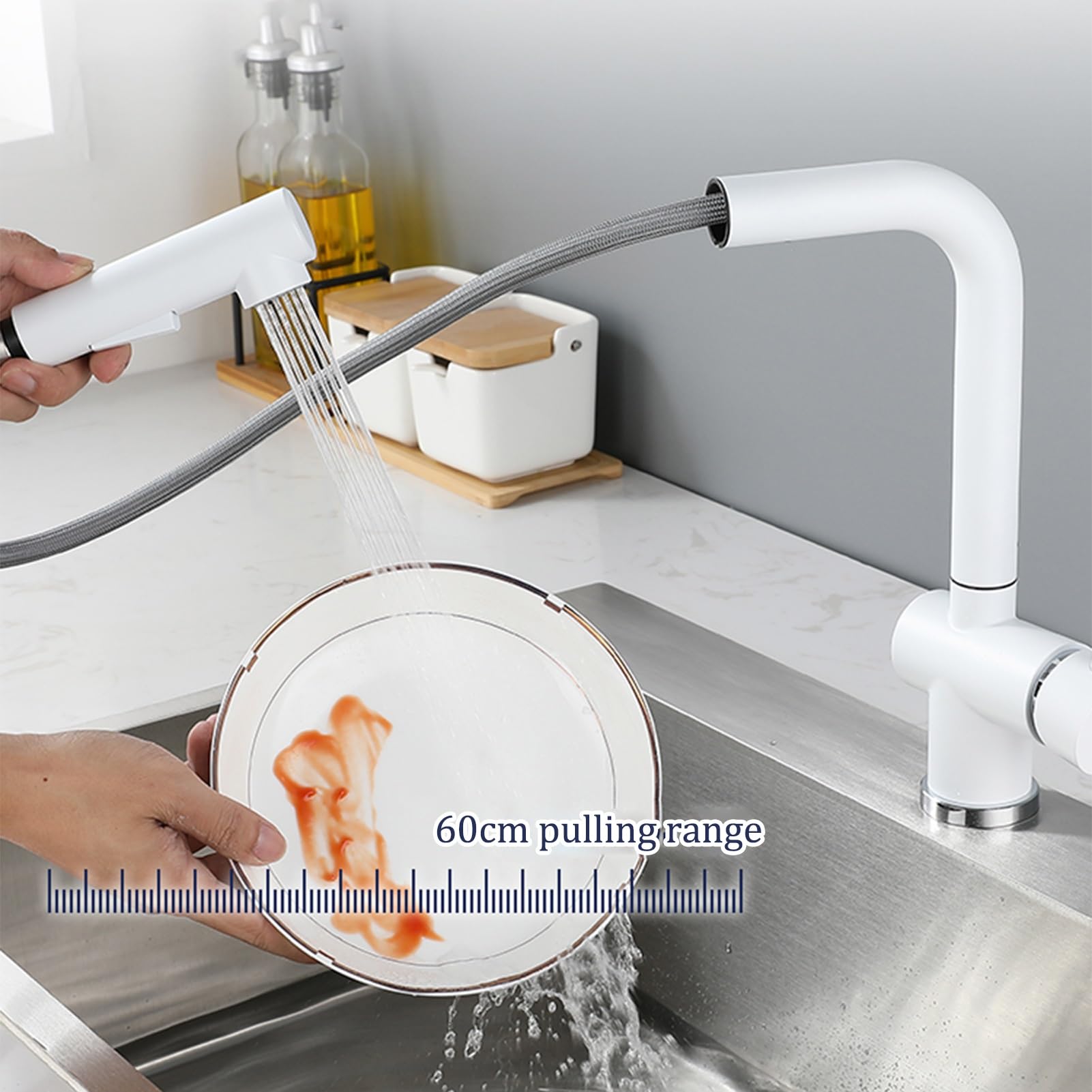 Edelstahl Küchenspüle Einbau Edelstahl Einbauküchenspüle Mit Armatur & Seifenspender - Modern, 1 Becken, 5 Jahre Garantie Spüle B Ware