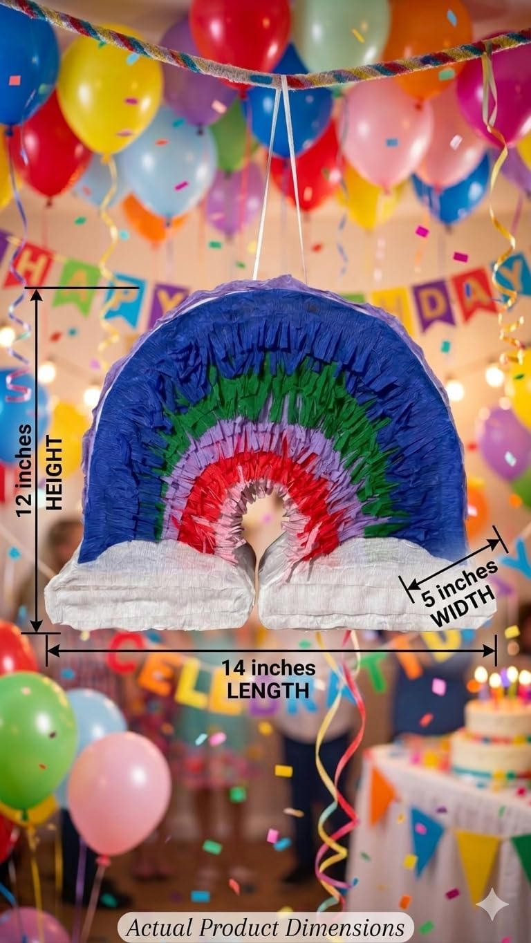 Piñata arcoiris
