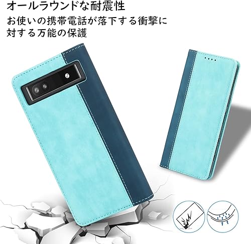 Miniatura 5 de Havaya Funda tipo cartera para Google Pixel 6a con tarjetero y tarjetero, funda para teléfono Pixel 6a para mujer, funda con tapa para Google 6a con