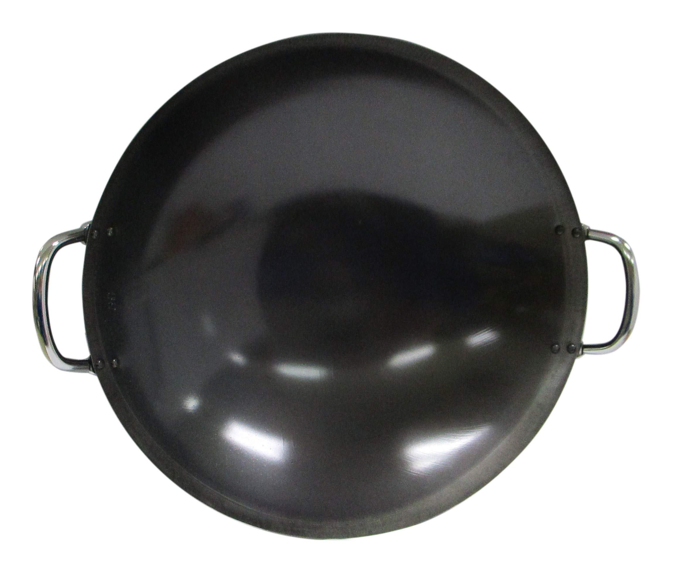 ルクルーゼ 中華鍋　WOK 36㎝　難あり Amazon.co.jp: PRO SERIES 鉄中華鍋 36cm : Home & Kitchen