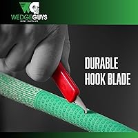 Vista 4 de Wedge Guys DC Tour Golf Grips Kit – 4 zonas de agarre para una comodidad y control supremos – Reemplazo de empuñaduras para palos de golf