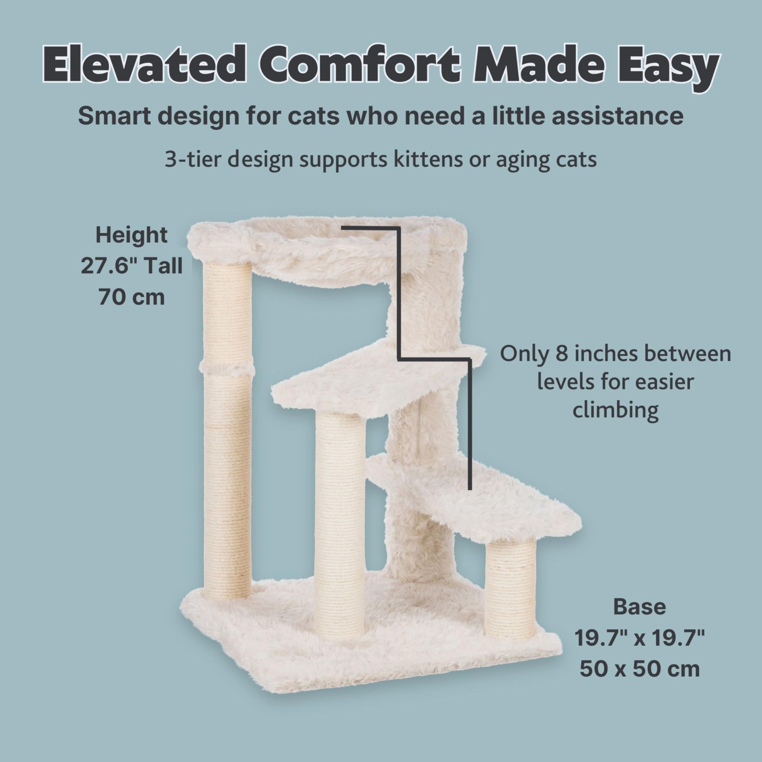 Amazon.com : Trixie Baza Scratching Post – Cat Tower with Jute