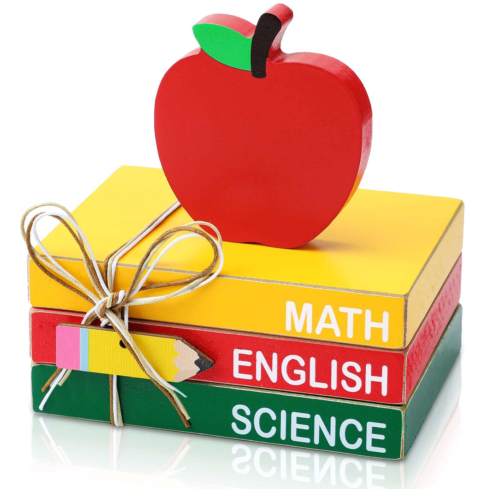 Apple MacBookPro16GB500GB Officeセットおまけ付き Amazon.com: Pinkunn 4 Pcs Back to School Table Decorations, Wooden