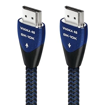 AudioQuest Vodka 48 2.25m 8K-10K 48Gbps HDMI Cable (7.4ft)